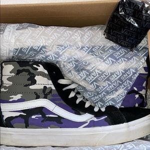 Camo Purple Vans